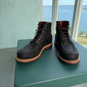 Grant Stone Moc-Toe Brass Boot (size 11EEE, but they fit like a 12)